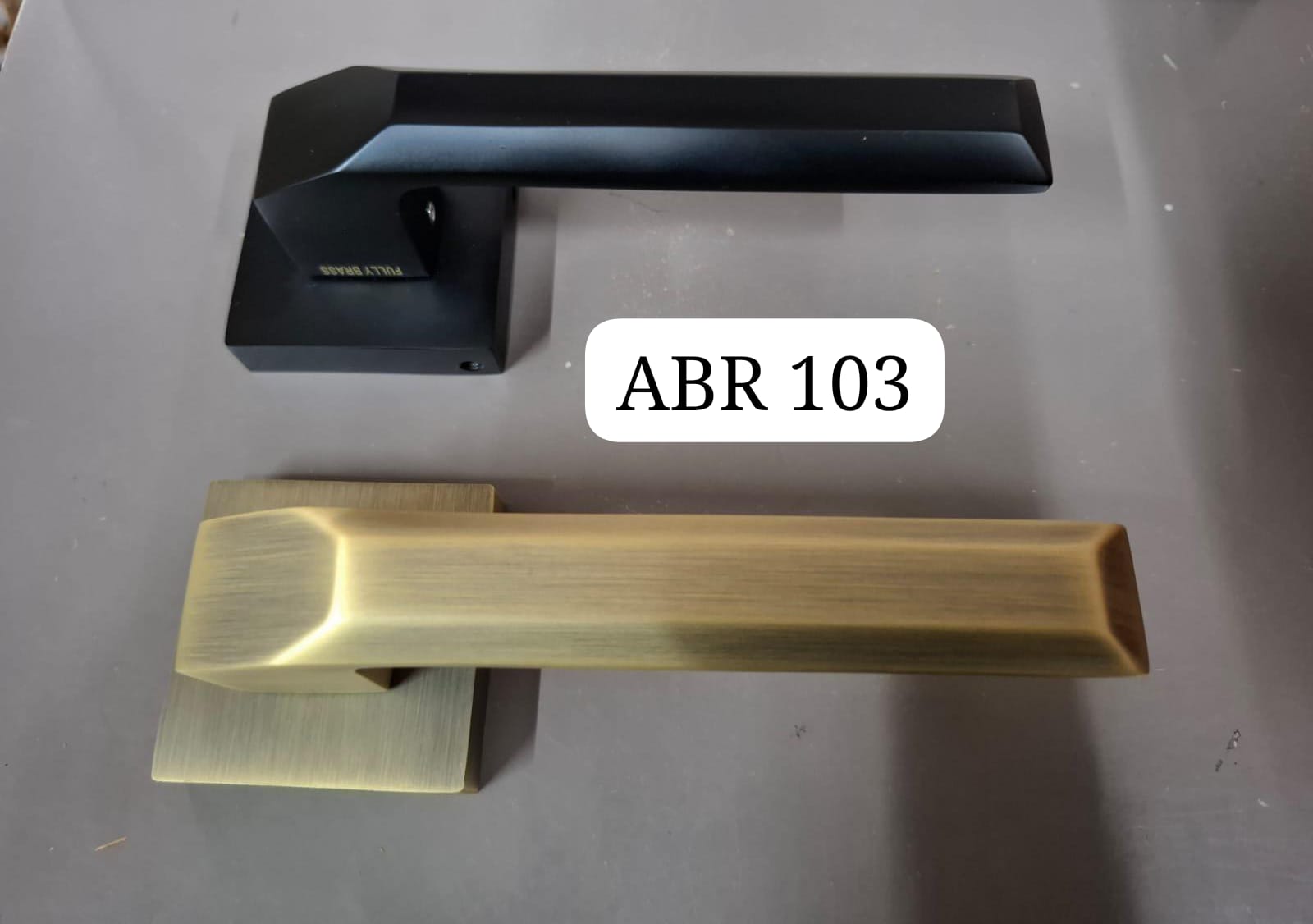 ABILO CODE 103 BRASS MORTISE HANDLE